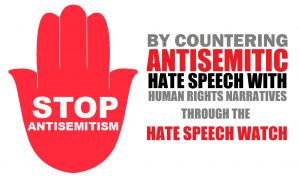 Banner STOP Antisemitism