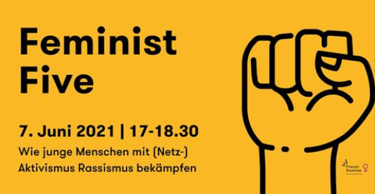 Veranstaltung „Feminist Five“ der Bundesjugendvertretung