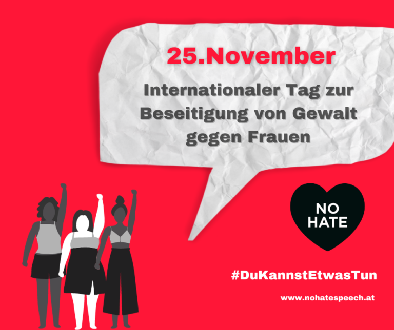 Internationaler Tag zur Beseitigung der Gewalt an Frauen