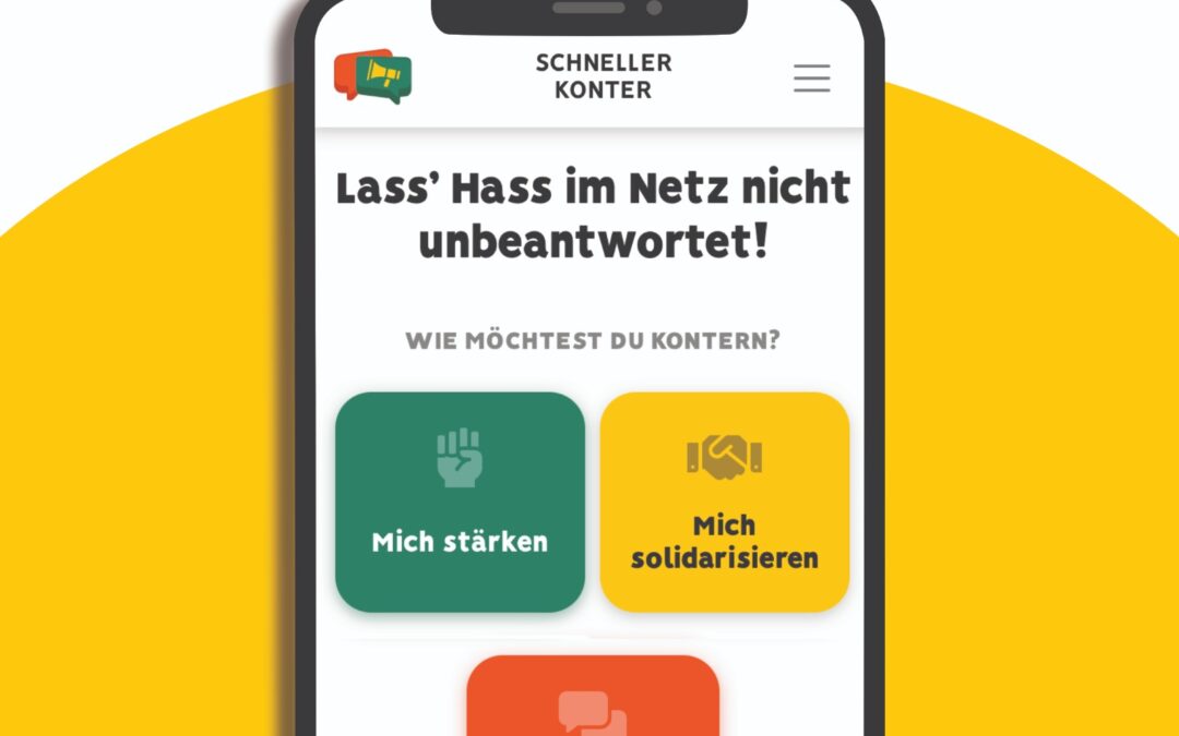 Schneller Konter – Tool für schnelle Sprüche gegen Hass