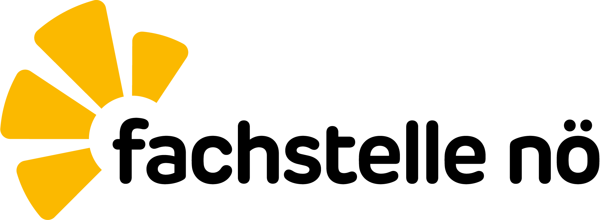Logo mit der Aufschrift "fachstelle nö"