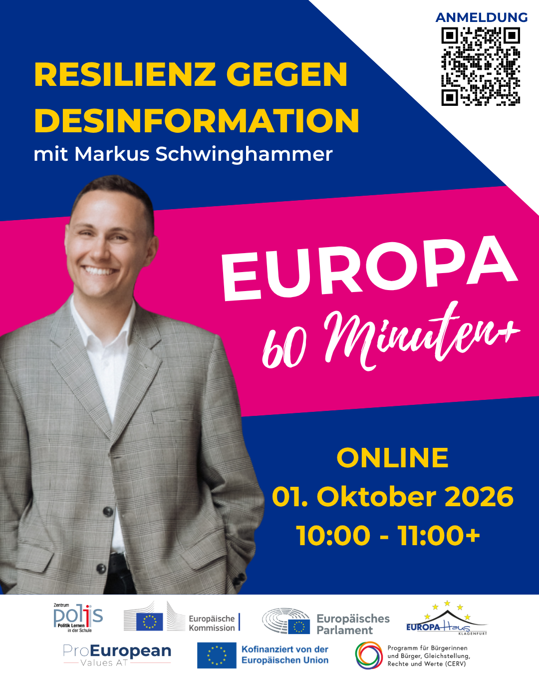 Online Minilecture Serie „Europa 30 Minuten+“